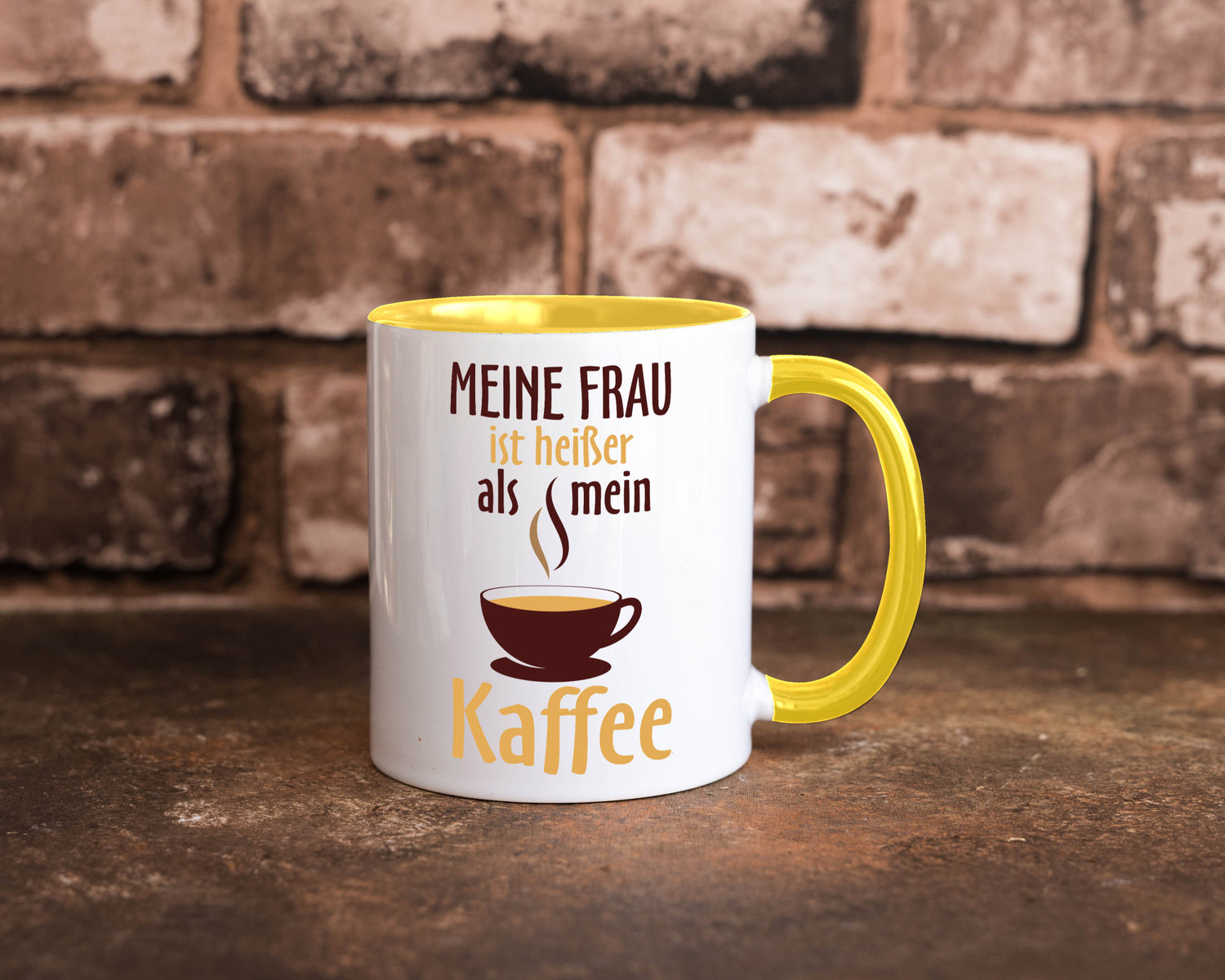 Meine Frau ist heißer als Kaffee | Ehe Partnerschaft Geschenk Humor