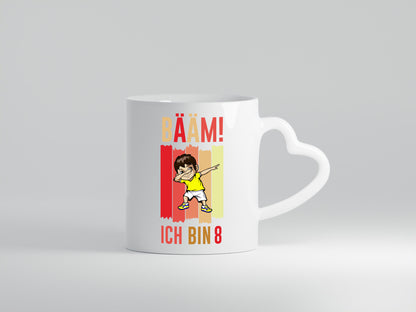 8. Geburtstag | 8 Jahre Bääm ich bin lustig Geschenkidee Geschenk Tasse