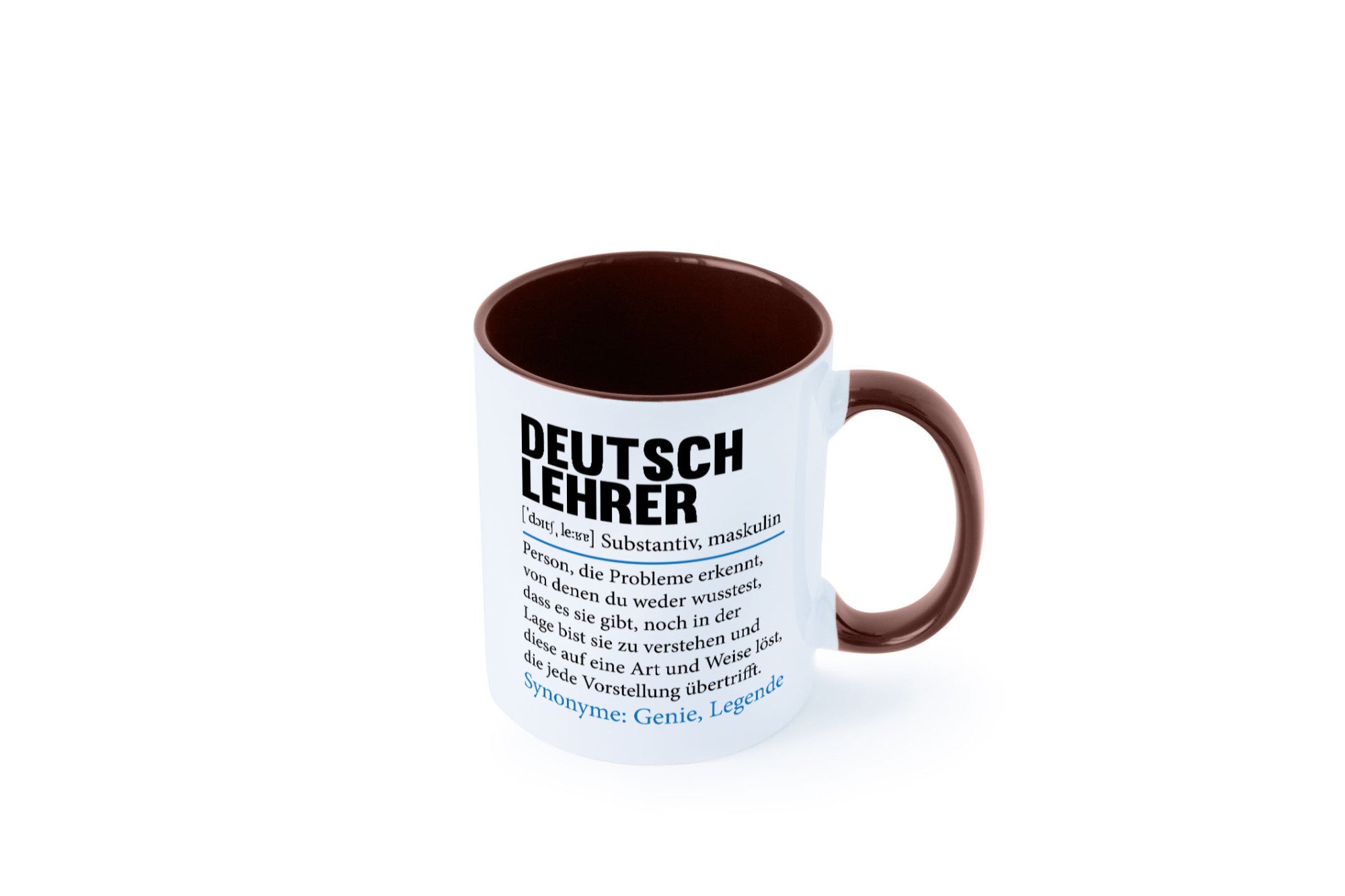 Deutschlehrer Spruch | Lehrer Schule Humor lustig Geschenkidee Geschenk Tasse