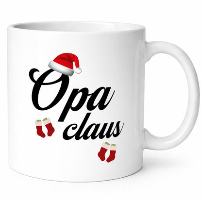 Opa Claus | Weihnachten Familie Christmas lustig Geschenkidee Geschenk Tasse