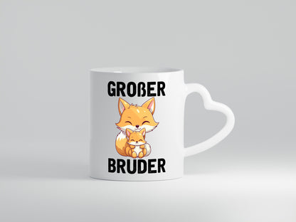 Ich werde großer bruder | Fuchs Schwagerschaft Geschenkidee Humor Tasse