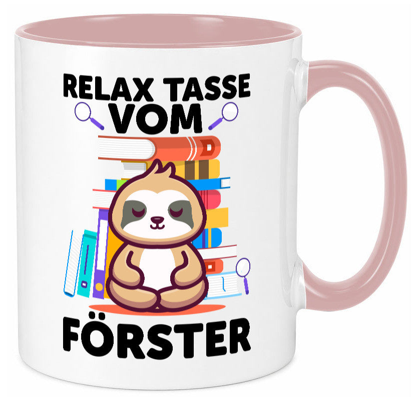 Relax Tasse: Förster | Forst Arbeit Geschenk Kollegen Büro lustiger Spruch Tasse