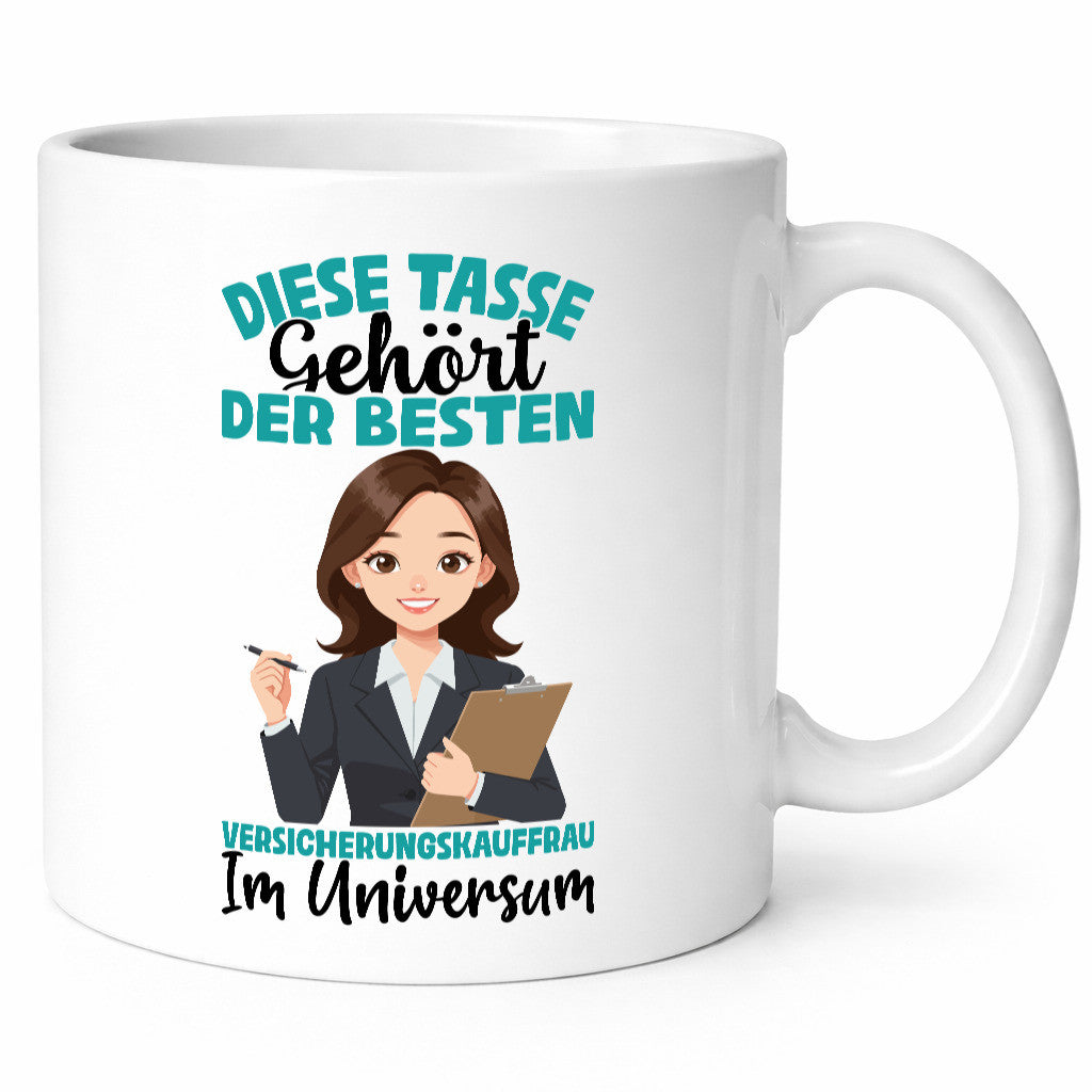Im Universum: Versicherungskauffrau | Kauffrau lustig Humor Geschenkidee