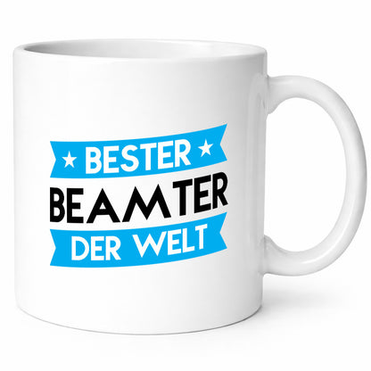 Bester Beamter | Verbeamtung öffentlicher Dienst Humor Geschenkidee Tasse