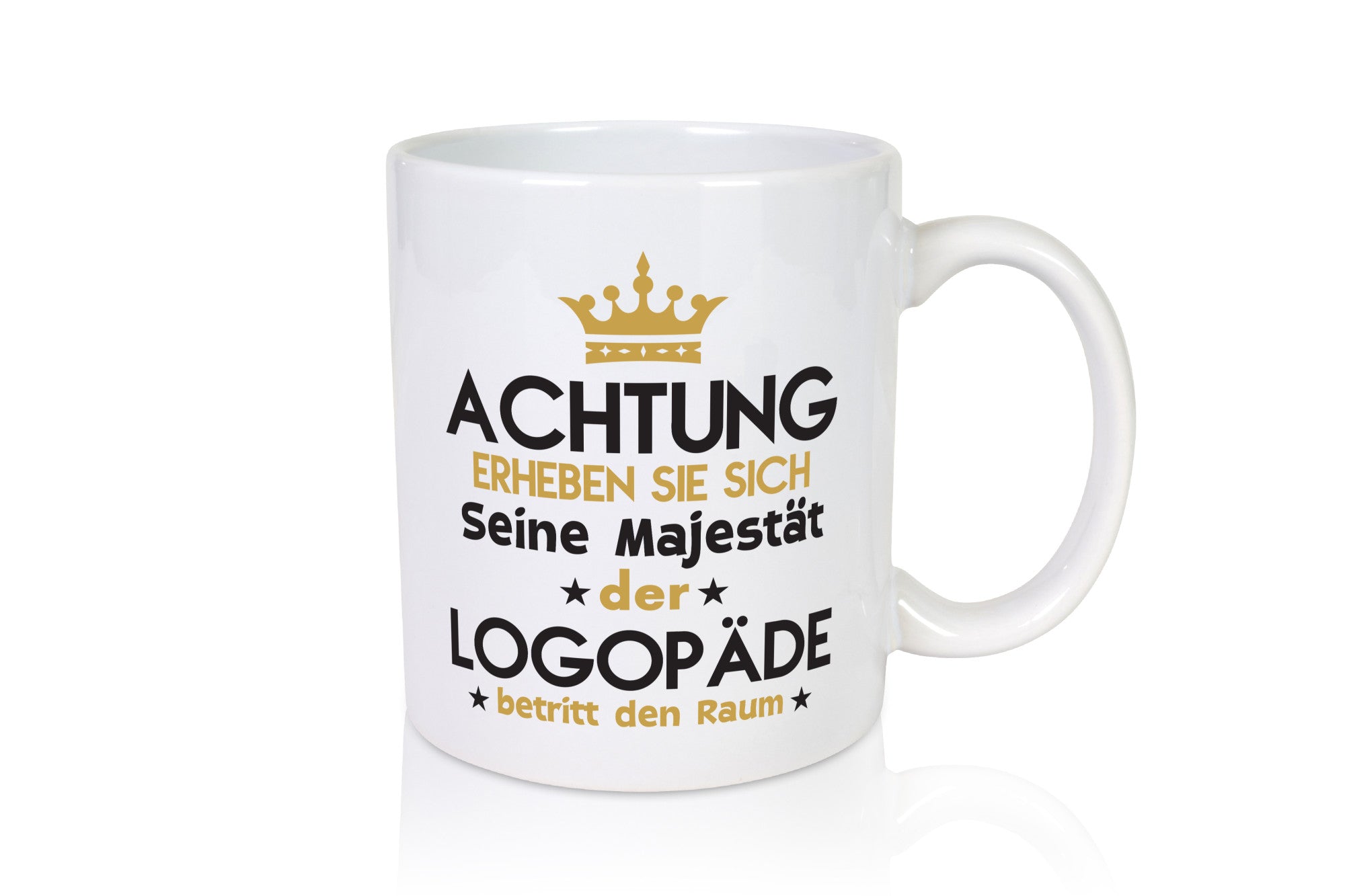 Seine Majestät Logopäde | Sprachtherapie lustiger Spruch Geschenk Humor