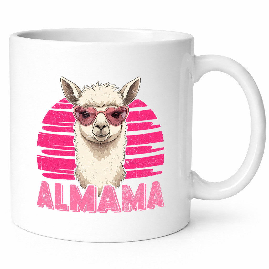 Almama | Lama Muttertag Humor Familie Geschenkidee Tasse