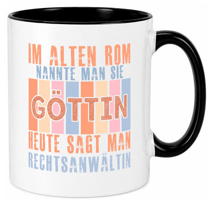 Heute sagt man: Rechtsanwältin | Jurstin Anwältin lustig Humor Geschenkidee