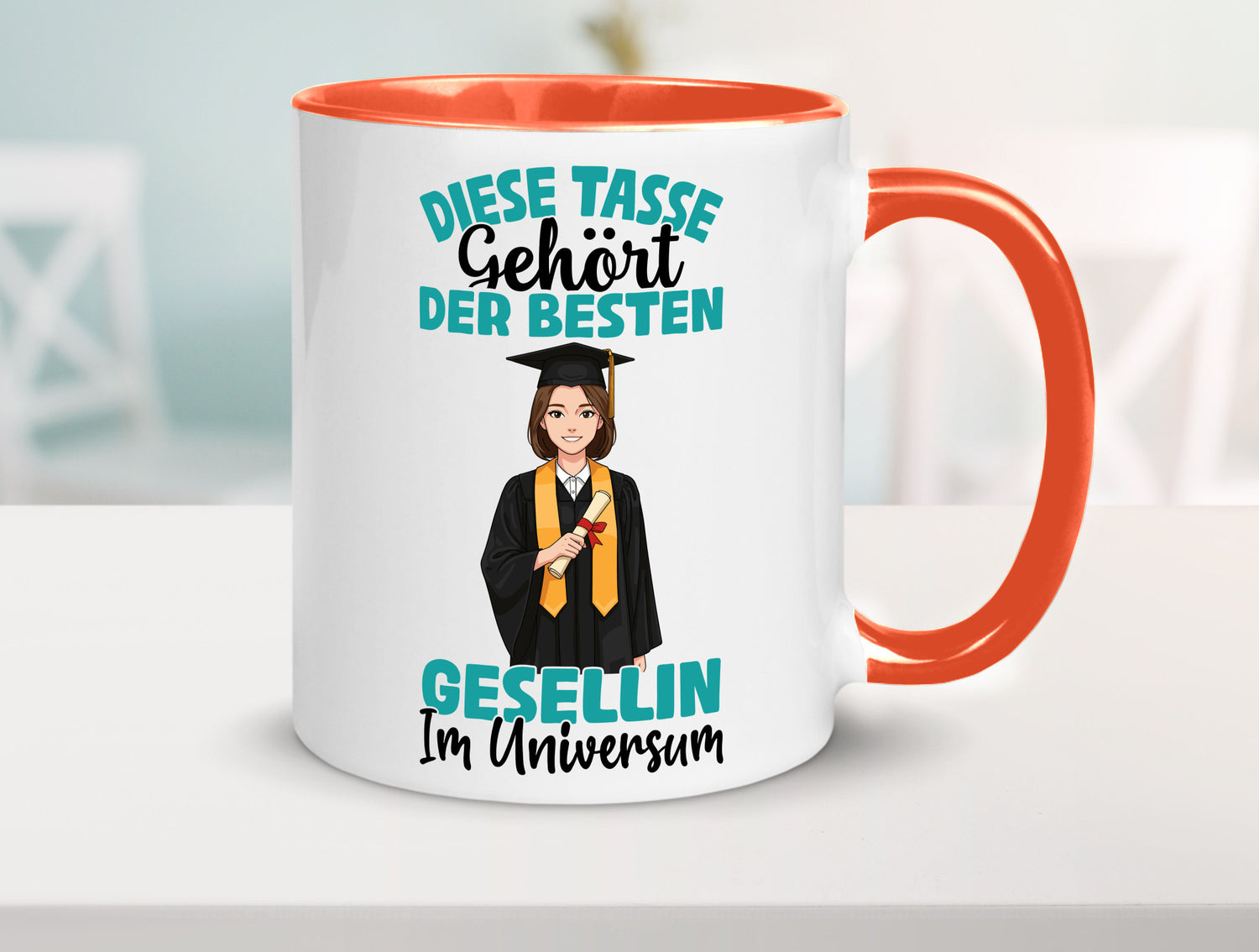 Im Universum: Gesellin | Handwerkerinnen lustiger Spruch Geschenk Humor