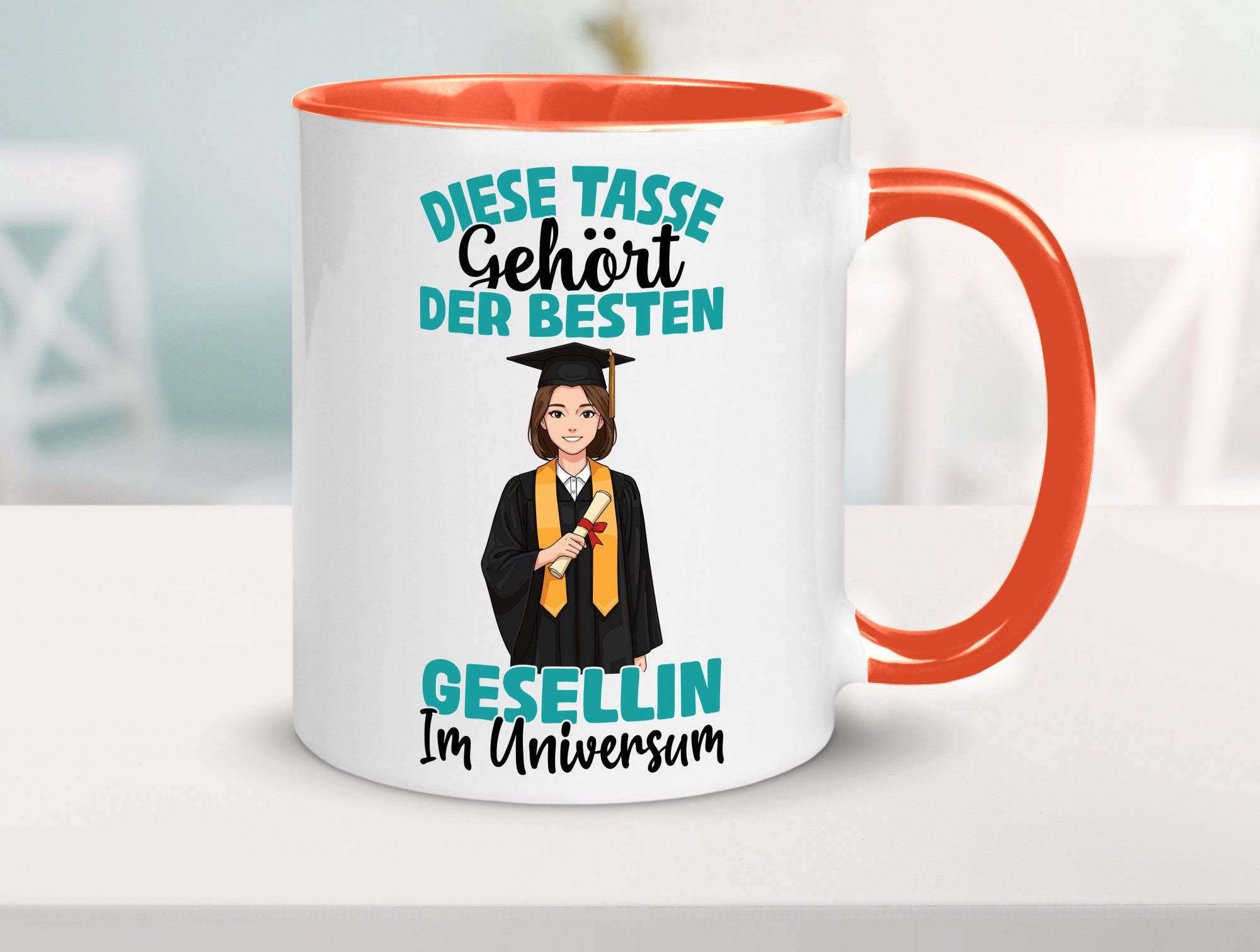 Im Universum: Gesellin | Handwerkerinnen lustiger Spruch Geschenk Humor