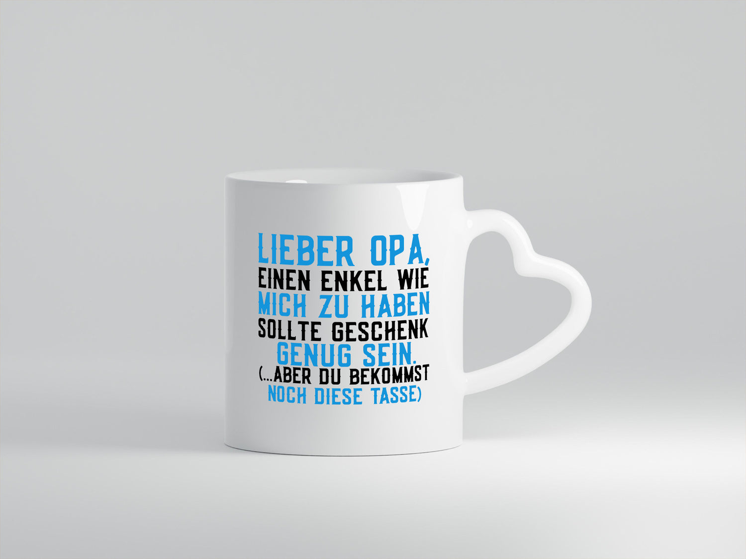 Einen Enkel wie mich zu haben | Opa Großvater Smiley Geschenk Familie