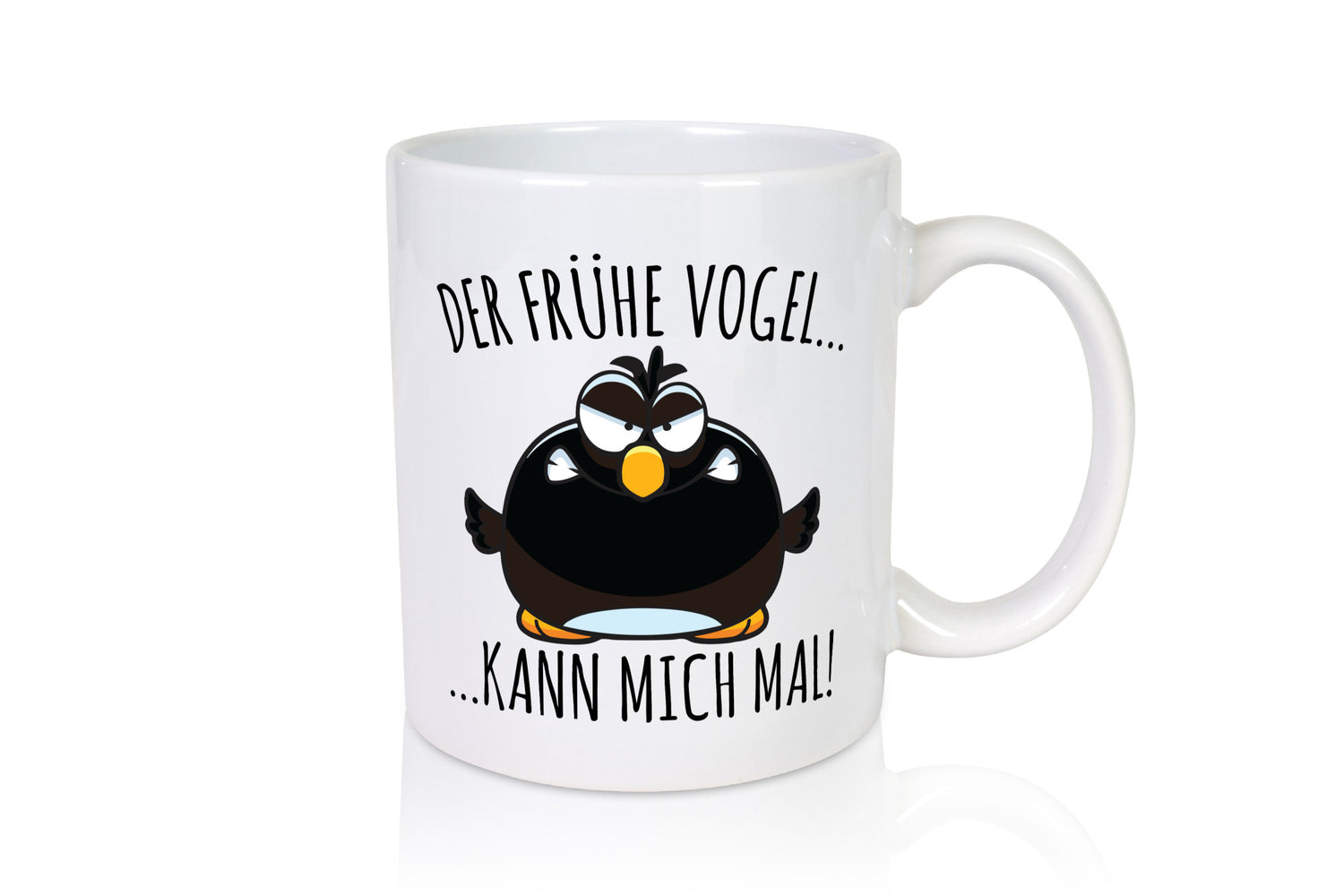 Frühe Vogel kann mich mal | Morgenmuffel mürrischer Geschenk Humor Geschenkidee