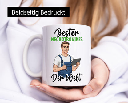 Bester Mechatroniker | KFZ v2 lustiger Spruch Geschenk Humor Geschenkidee Tasse