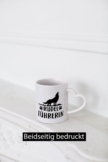 Rudelführerin | Frauen Tasse Hundebesitzerin Hund lustiger Spruch Geschenk