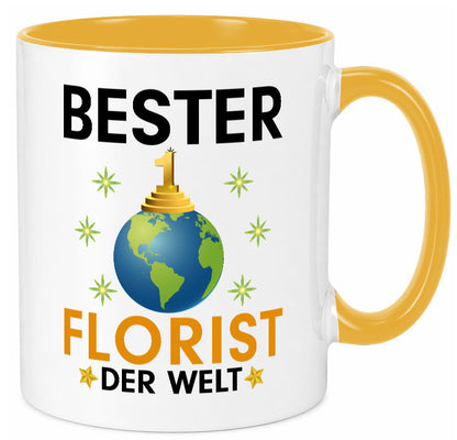 Welt Bester Florist | Blumen Verkäufer Humor Geschenkidee Tasse