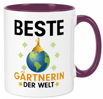 Welt Beste Gärtnerin | Gartenbau lustiger Spruch Geschenk Humor Geschenkidee