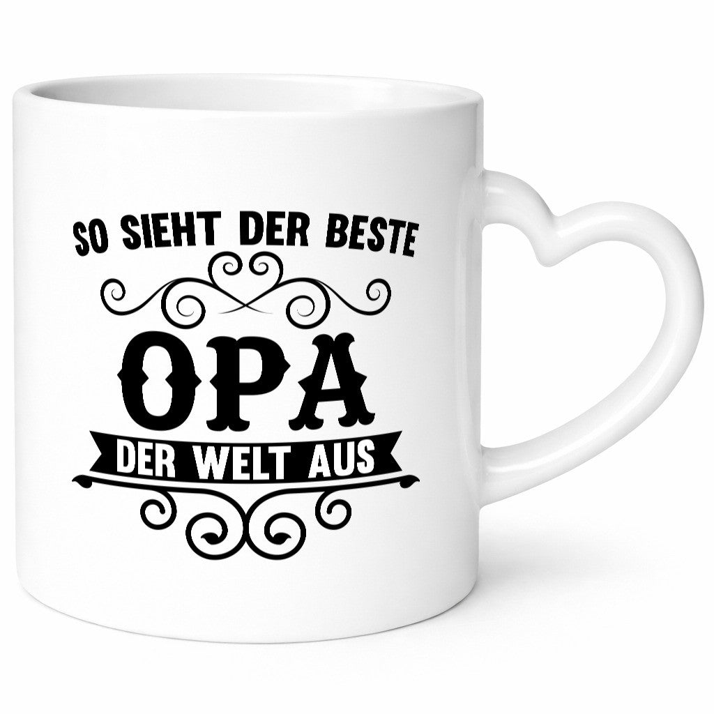Der Beste Opa | Großvater Enkel Geschenkidee Familie Humor Tasse
