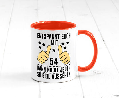 54. Geburtstag | 54 Jahre Geil aussehen Entspannt euch v2 lustig Geschenkidee