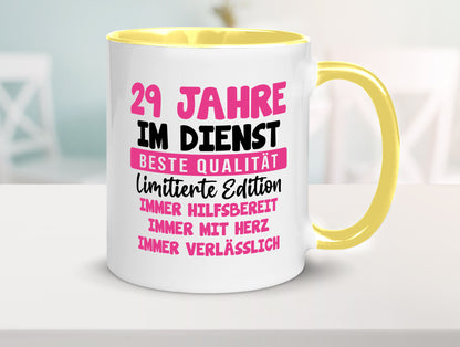 29 Jahre im Dienst | Jubiläum Arbeit v10 Geschenk Kollegen Büro lustiger Spruch