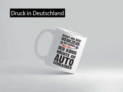 Mechaniker Spruch | KFZ Tasse Auto Schrauber Humor Geschenkidee