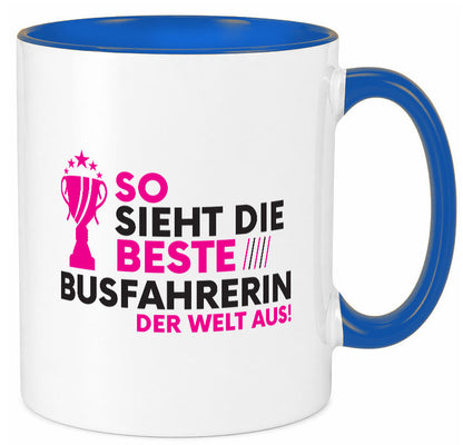 Die Weltbeste Busfahrerin | Berufsfahrer Fahrerin Geschenk Arbeit Kollegen Büro