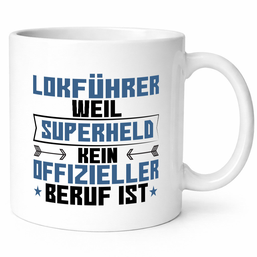 Superheld Lokführer | Zug Beruf Geschenk Arbeit Kollegen Büro lustiger Spruch
