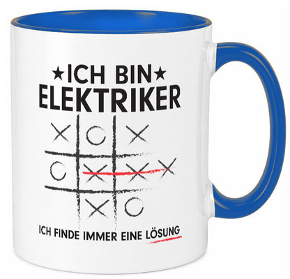 Lösung Finden: Elektriker | Elektronik Geschenk Humor Geschenkidee lustiger