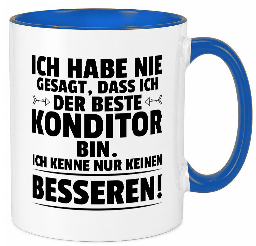 Der Beste Konditor | Konditorei Geschenkidee Humor Tasse