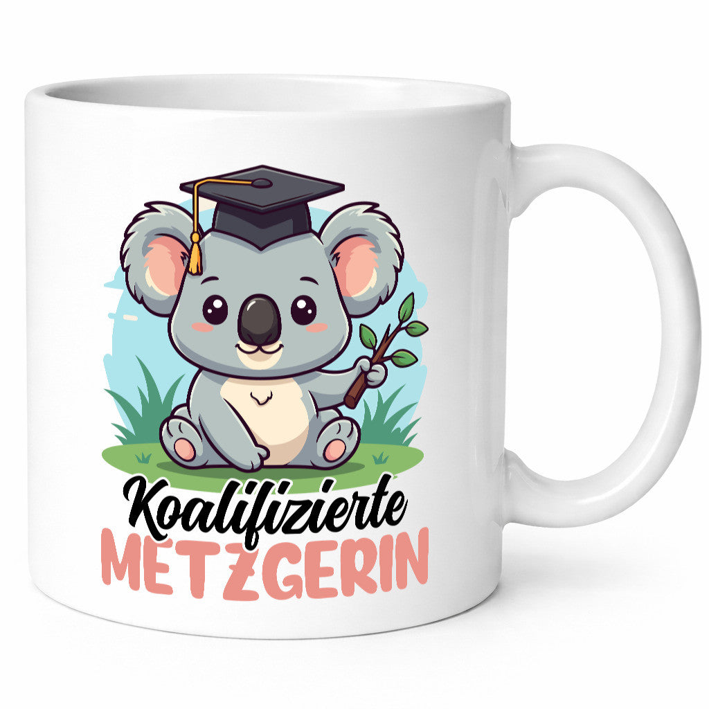 Koalifizierte Metzgerin | Fleischerin Geschenk Humor Geschenkidee lustiger