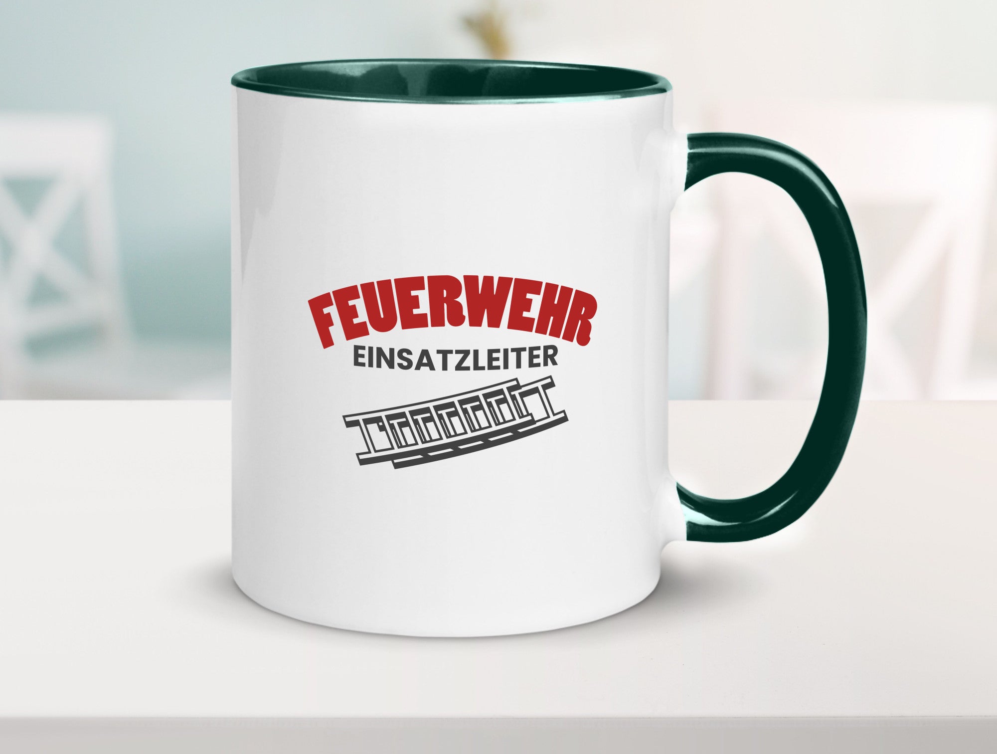 Feuerweher Einsatzleiter | Feuerwehrmann Feuerlöscher Geschenk Humor