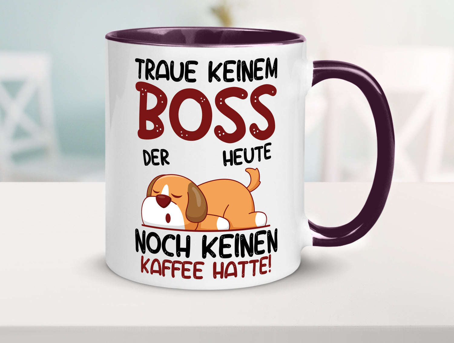 Traue keinem Boss | Führungskraft Vorgesetzter Geschenkidee Humor Tasse