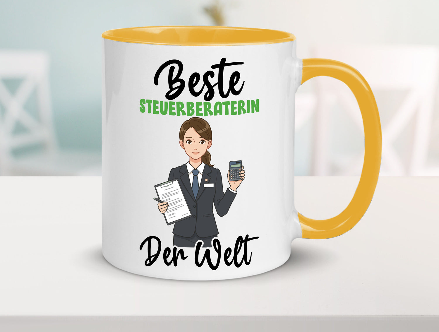 Beste Steuerberaterin | Steuer Beratung v2 Geschenkidee Humor Tasse