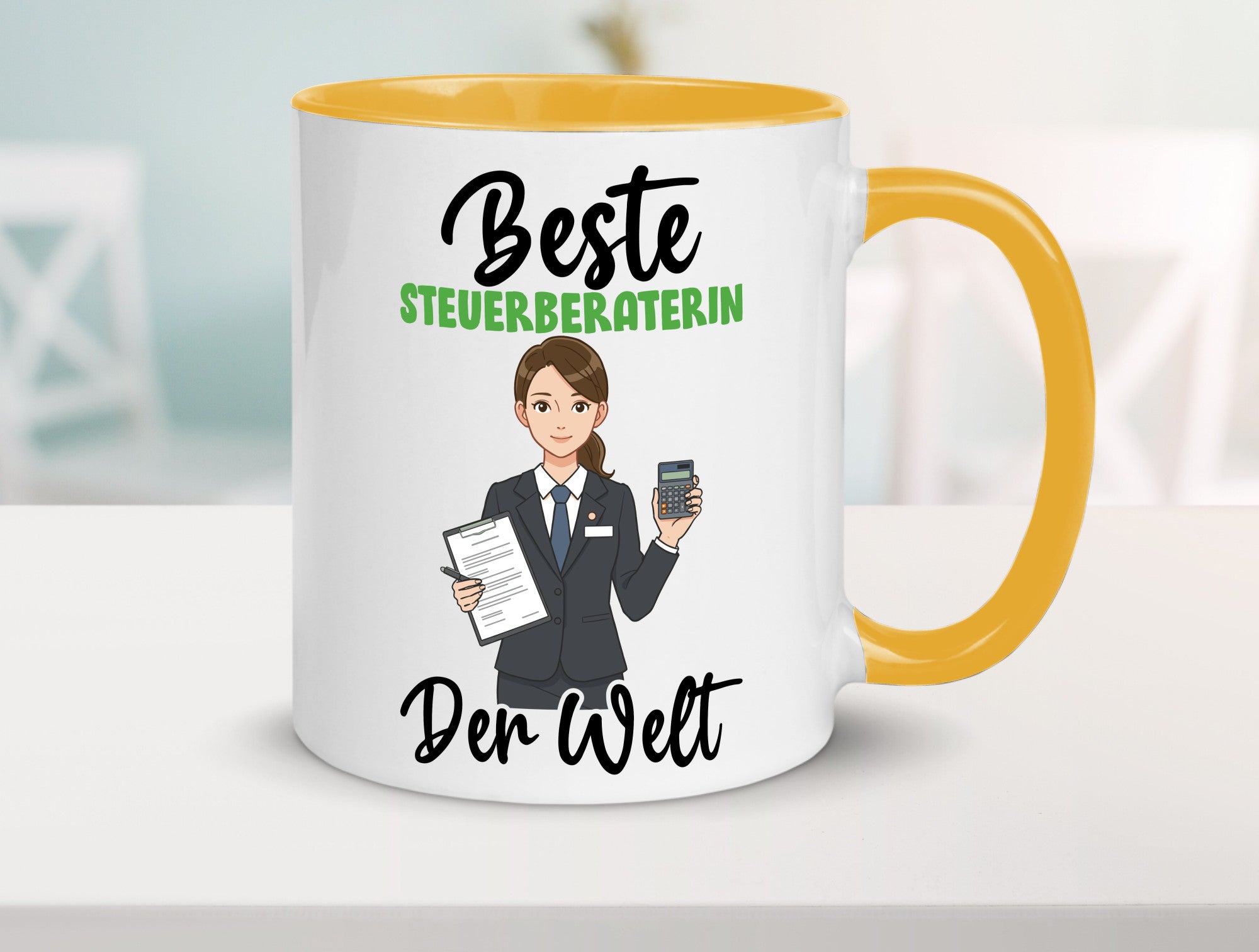 Beste Steuerberaterin | Steuer Beratung v2 Geschenkidee Humor Tasse