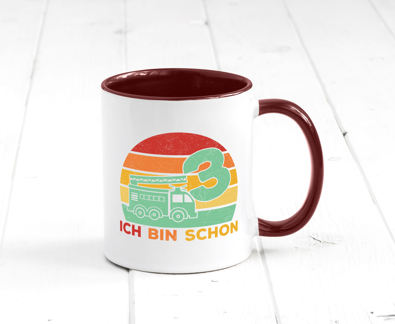 3. geburtstag | Feuerwehrauto 3 Jahre Feuerwehr Geschenk Geschenkidee lustiger