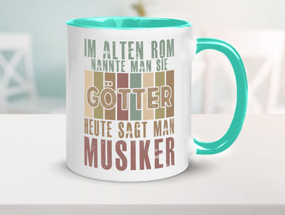 Heute sagt man: Musiker | Musik Musikant Humor Geschenkidee Tasse