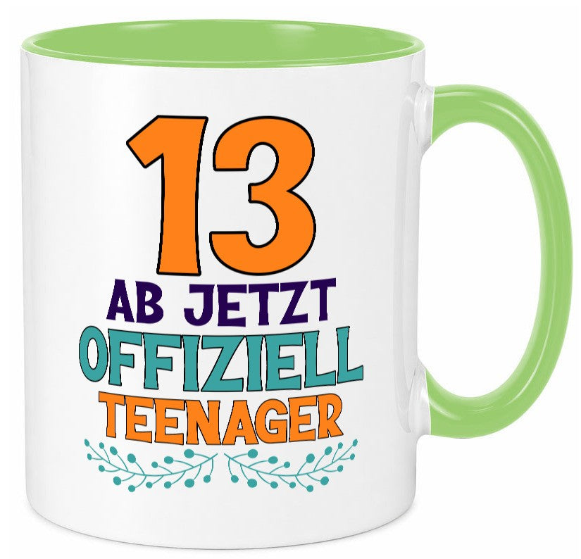 13. Geburtstag | Mädchen Tasse Teenager Spruch vl5 Geschenk Geschenkidee