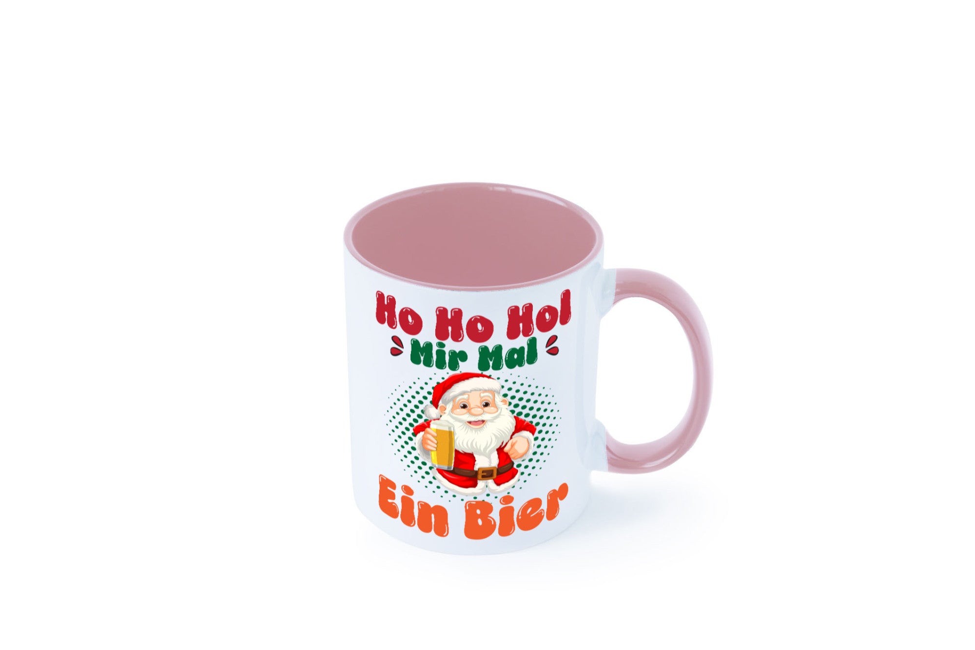 Ho mir mal ein Bier | Ugly Christmas Trinken v2 Geschenkidee Humor Tasse