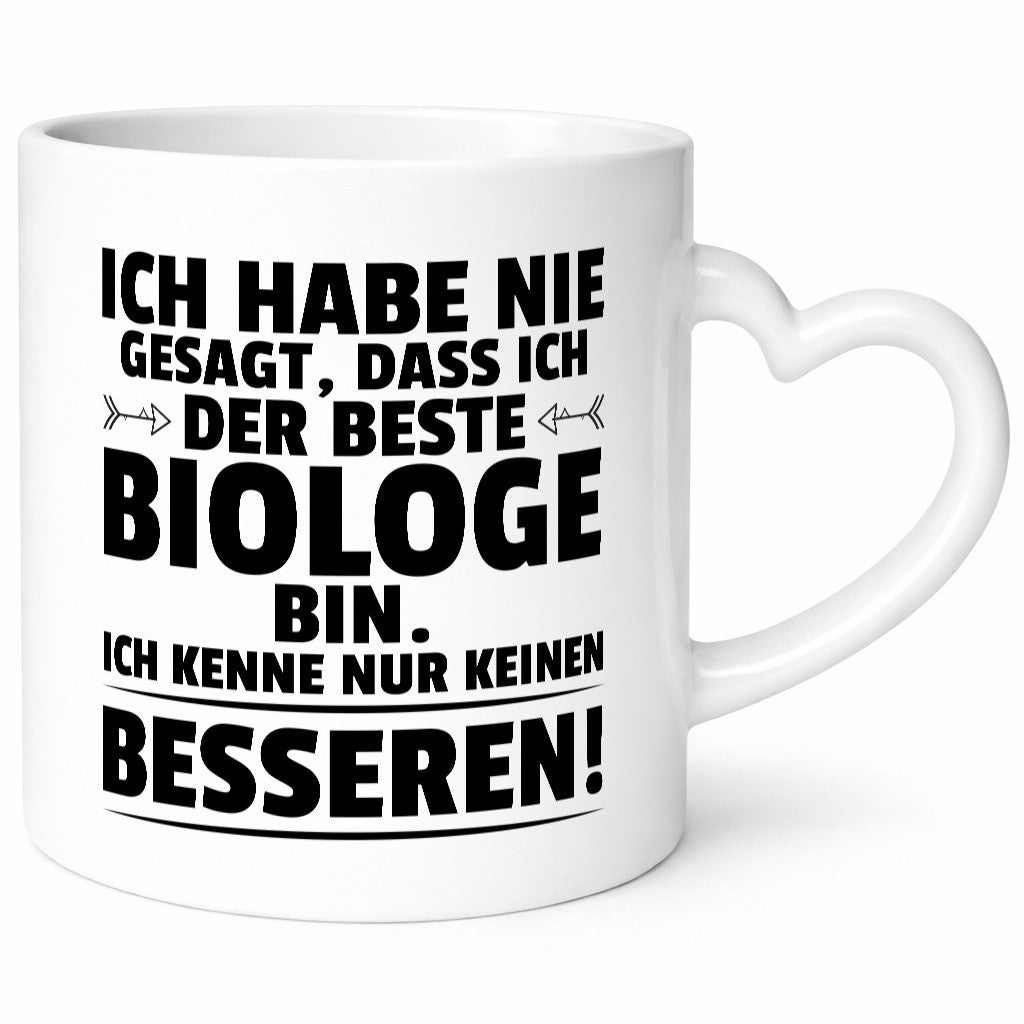 Der Beste Biologe | Biologie Naturforscher Geschenk Humor Geschenkidee lustiger Tasse
