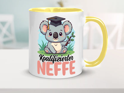 Koalifizierter Neffe | Familie Bruder Bester Onkel Geschenkidee Humor Tasse
