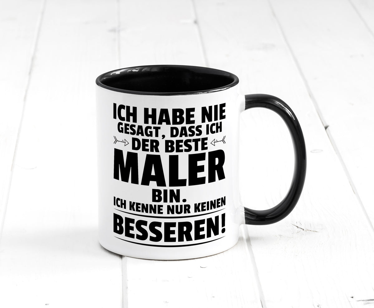 Der Beste Maler | Malerei lustiger Spruch Geschenk Humor Geschenkidee Tasse