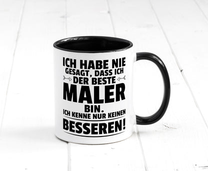Der Beste Maler | Malerei lustiger Spruch Geschenk Humor Geschenkidee Tasse