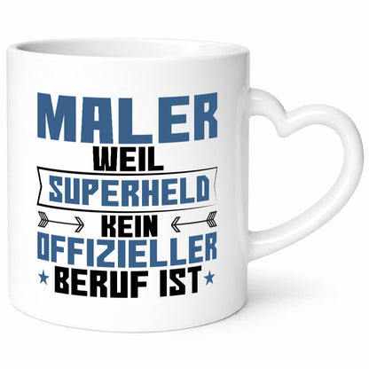 Superheld Maler | Malerei Geschenkidee Humor Tasse