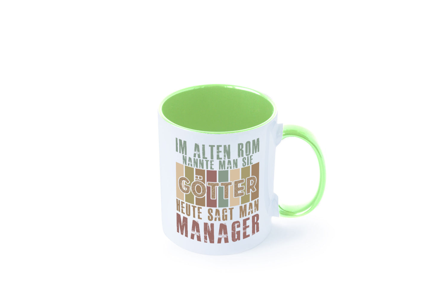 Heute sagt man: Manager | Management Humor Geschenkidee Tasse