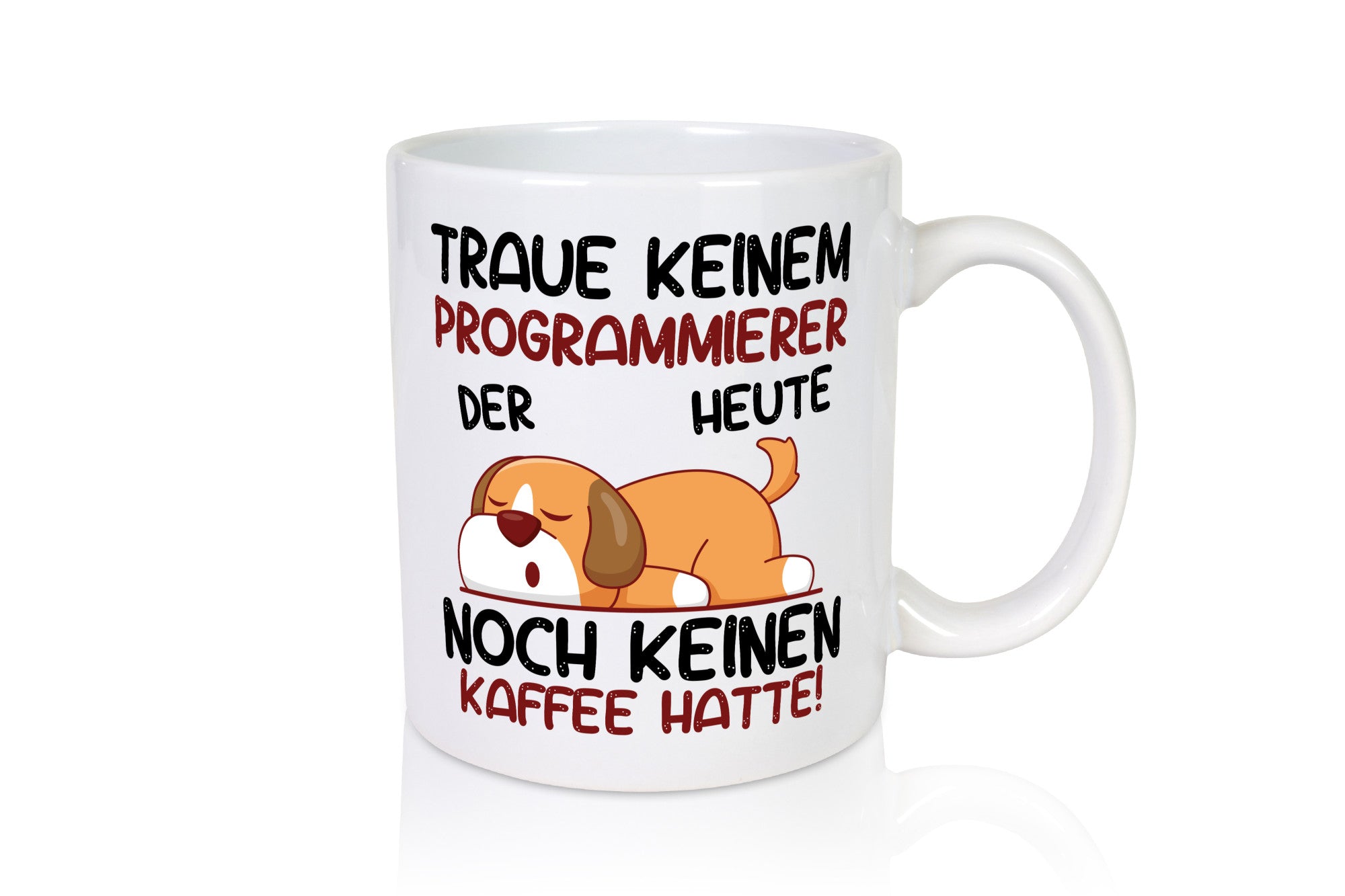 Traue keinem Programmierer | Software Entwickler Geschenkidee Humor Tasse