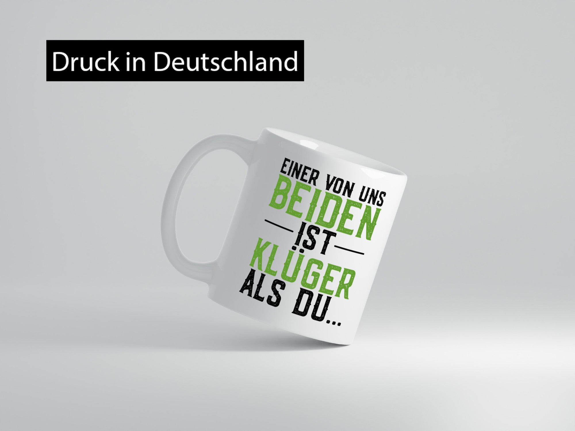 Einer von uns beiden ist Klüger als du | Ich bin Schlau lustig Humor