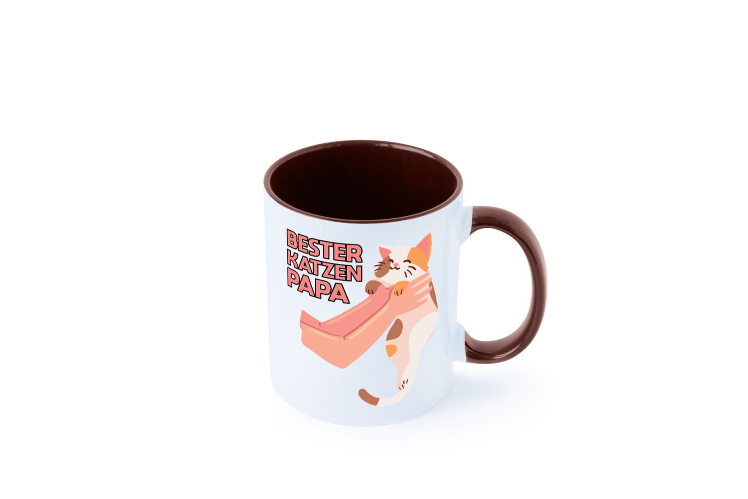 Bester Katzenpapa | Katze Gabel Geschenk Tierliebhaber Humor lustiger Spruch