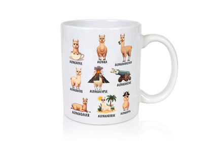 Lama | Wortspiel Alpakaherde Geschenk Humor Geschenkidee lustiger Spruch Tasse
