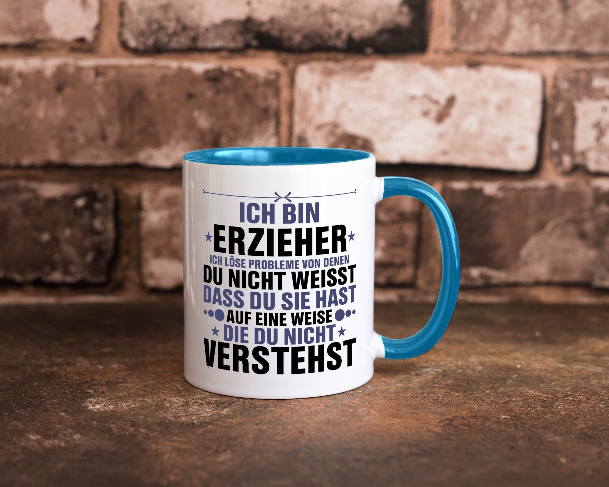 Löse Probleme: Erzieher | Pädagoge Schule v2 lustiger Spruch Geschenk Humor