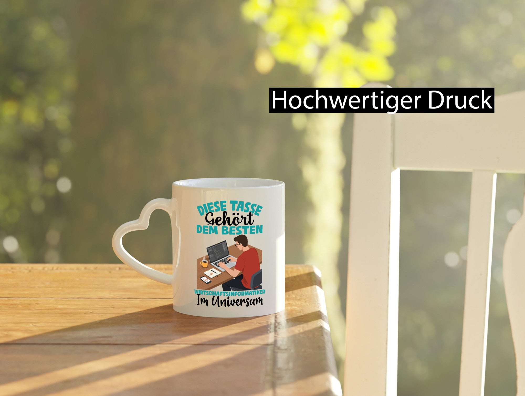 Im Universum: Wirtschaftsinformatiker | Informatik Humor Geschenkidee Tasse