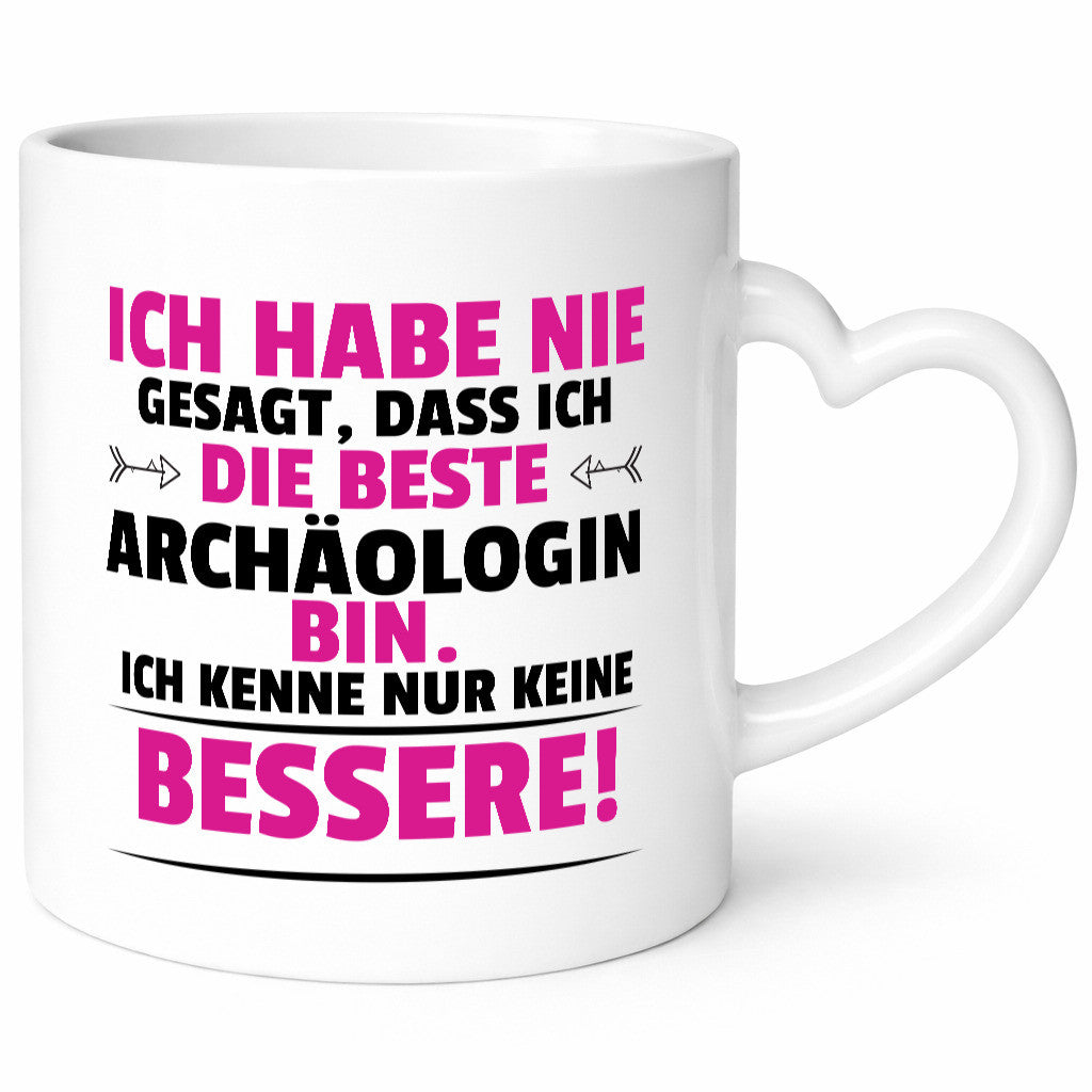 Die Beste Archäologin| Archäologie | Forscherin lustiger Spruch Geschenk Humor Tasse