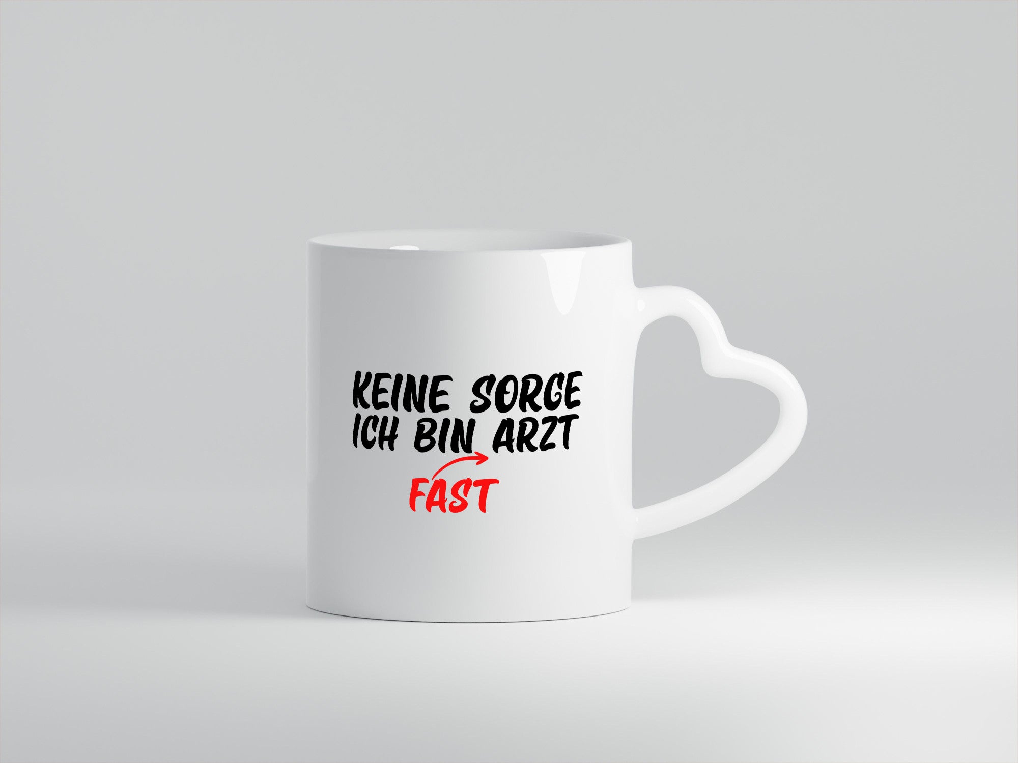 Keine Sorge | Arzt Ärztin Medizinstudent Spruch lustig Humor Geschenkidee
